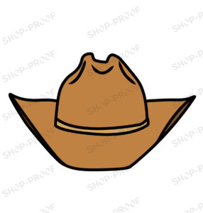 Cut Shave Cow Boy Hat