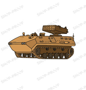 Fighter Tank Vector