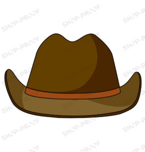 Police Cow Boy Hat