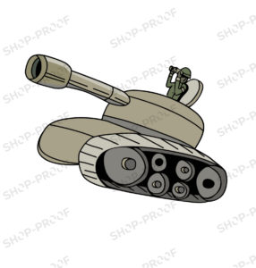 Premium Tank Vector