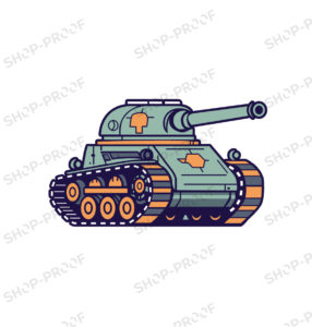Premium Tank Vector Design
