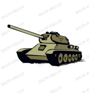Radio Army Tank Vector