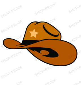 Sheriff Hat Vector