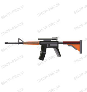 Sniper Gun Vector