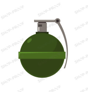 US Army Bomb Vector Design