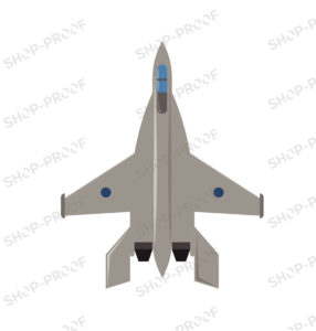 US Army Fighter Jet Vector