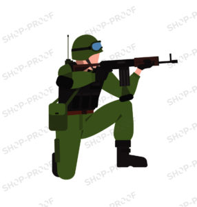 US Army Soldier Vector