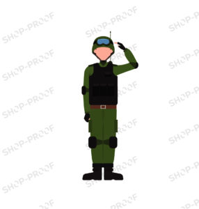 US Army Soldier Vector Design