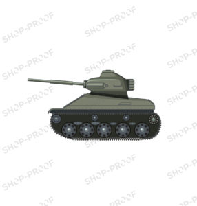 US Army War Tank Vector