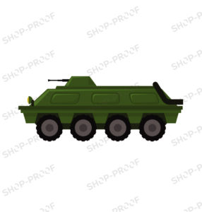 USA Army Tank Vector