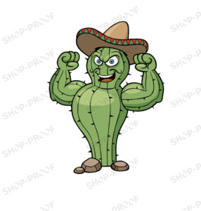 Cactus Cartoon Vector