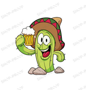 Cactus Vector With Mug