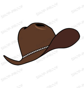 Cartoon Cow Boy Hat