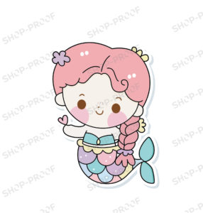 Colorful Mermaid Vector