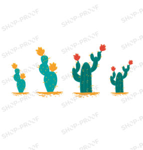 Creative Cactus Vector