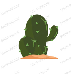 Creative Cactus Vector Design