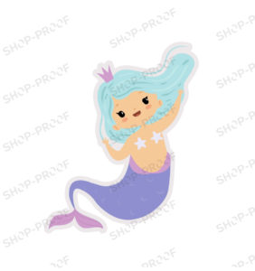 Crown Mermaid Vector