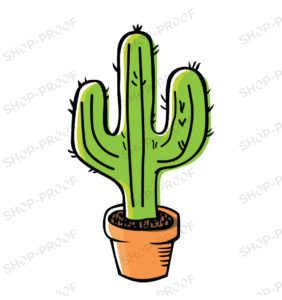 Cute Cactus Vector