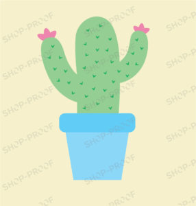 Cute Cactus Vector