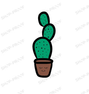 Cute Cactus Vector Design