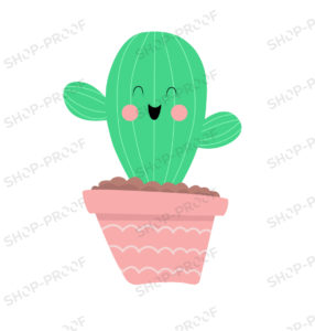 Cutest Cactus Vector