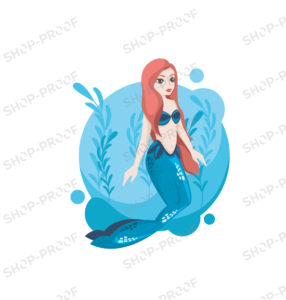 Doll Mermaid Vector