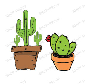 Double Cactus Vector