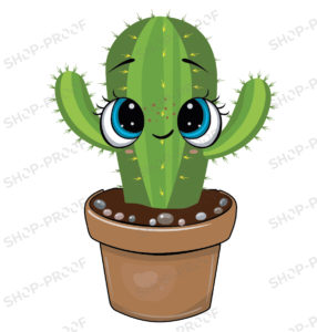Emoji Cactus Vector