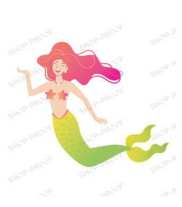 Fish Mermaid Style  Vector