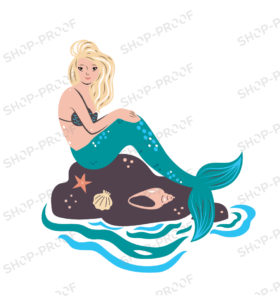 Fish Mermaid Vector Design