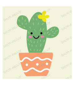 Frametic Cactus Vector