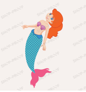 Mermaid Girl Vector