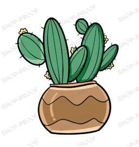 New Style Cacti Vector Design
