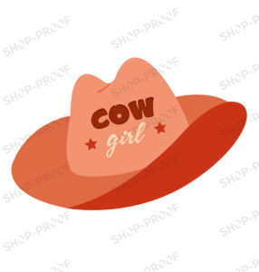 Police Cow Boy Hat