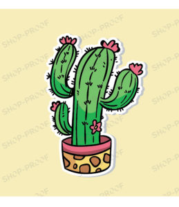 Premium Cactus Illustration Vector