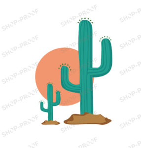 Premium Cactus Vector