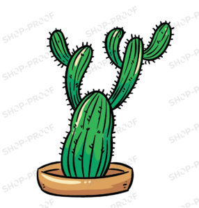 Premium Cactus Vector Design