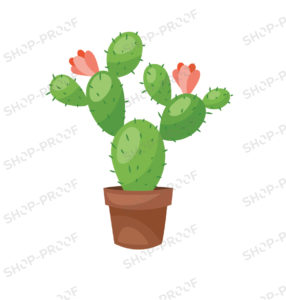 Royalty Cactus Vector