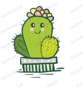 Royalty Cactus Vector