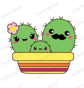 Royalty Premier Cactus Vector Design