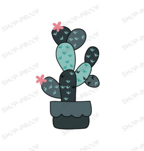 Royalty Premium Cactus Vector
