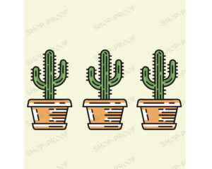 Simple Cactus Vector