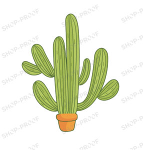 Simple Cactus Vector Design