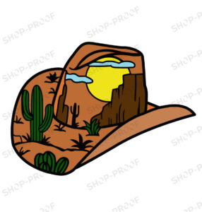 Star Unique Cow Boy Vector