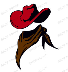 Star Unique Cow  Boy Vector Hat