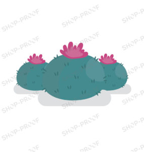 Stylish Cactus Vector