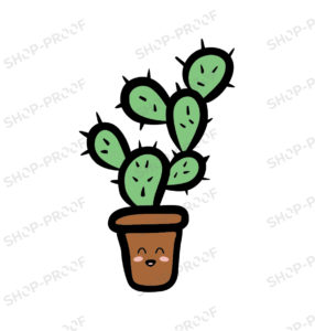 Stylish Cactus Vector