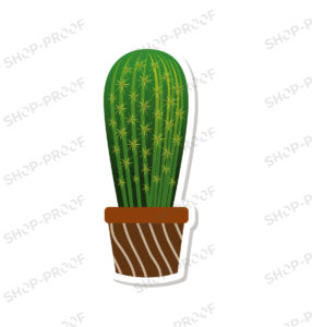 Stylish New Style Cactus Vector Design
