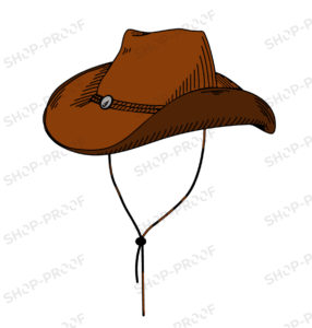 Unique Art Cow Boy Hat