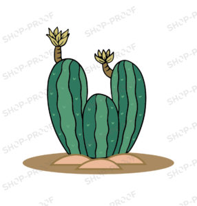 Vector Cactus Design